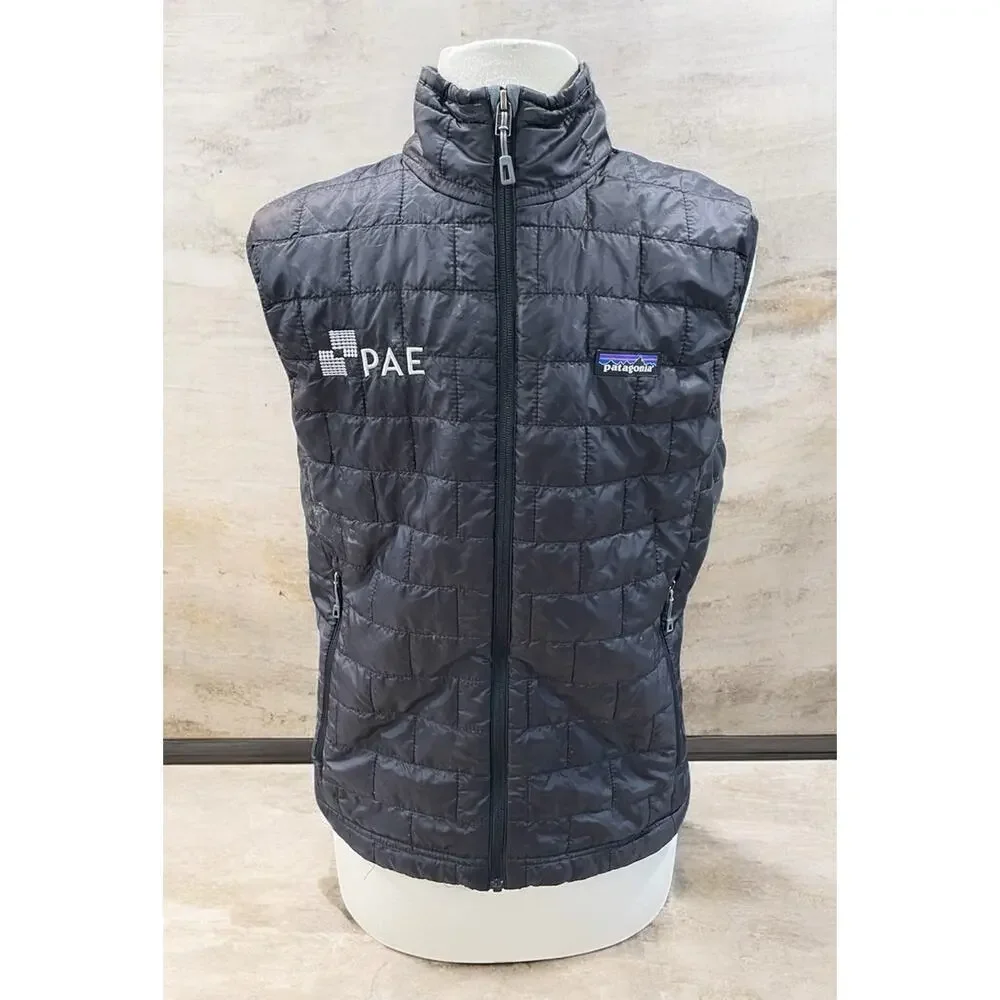 Patagonia Men’s Nano Puff Vest Prima-loft Quilted Zip With Logo Size: Small